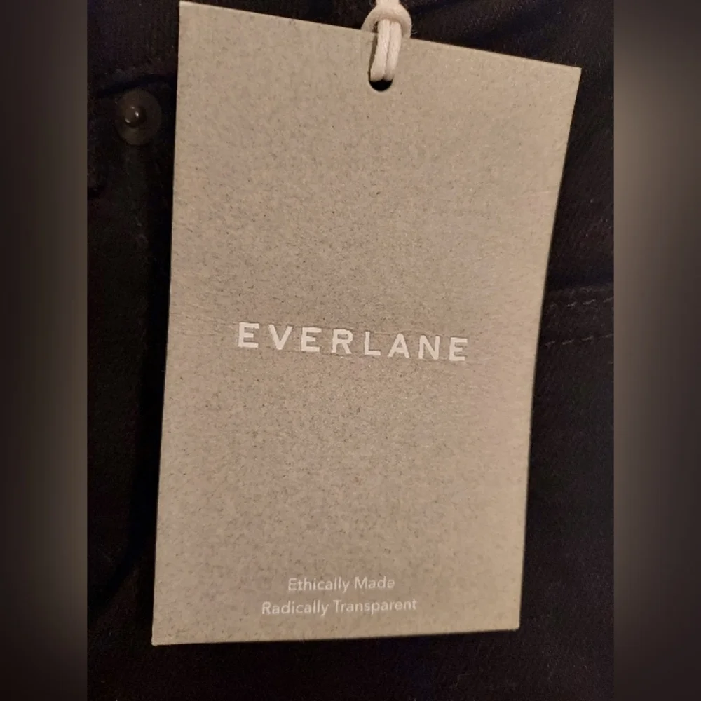 NWT Everlane midrise ankle jean, black, 25 - Picture 2 of 8